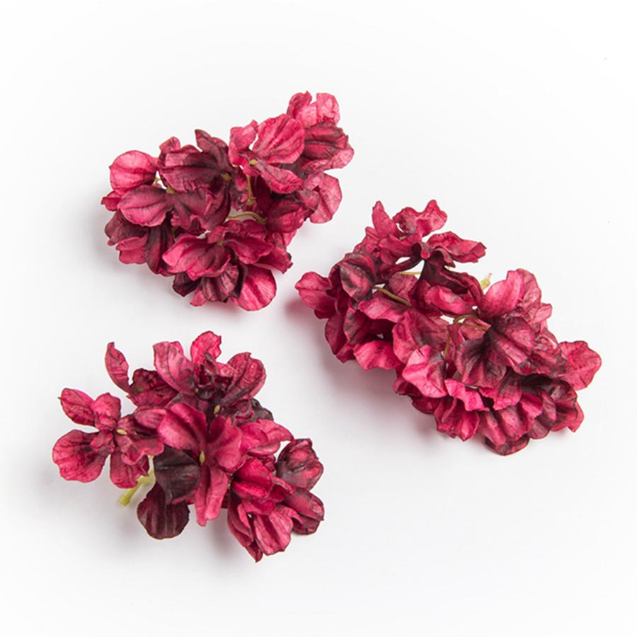 Artificial Flower Silk Hydrangea Wedding Bridal Bouquet Wreath Diy Gift Arrangement Home Vase Table Garden Scene Decoration Wall