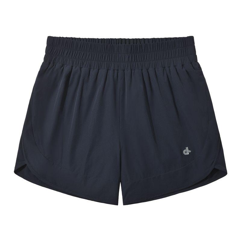 DSU Sports Shorts Women's Four-Sided Elastic Fabric with Lining Hiking Yoga Cycling, Etc.