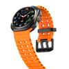 Marine Band For Samsung Galaxy Watch 7 Ultra Strap 47mm Accessories Sport Silicone Bracelet Correa Galaxy Watch Ultra Strap 47mm