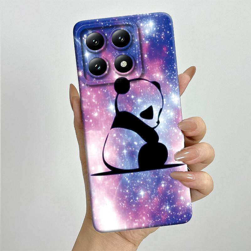 For Xiaomi 14T Pro Phone Case 14Tpro Soft Silicone TPU Sweet Painted Casing Cartoon Printed Shockproof Protective Back Cover