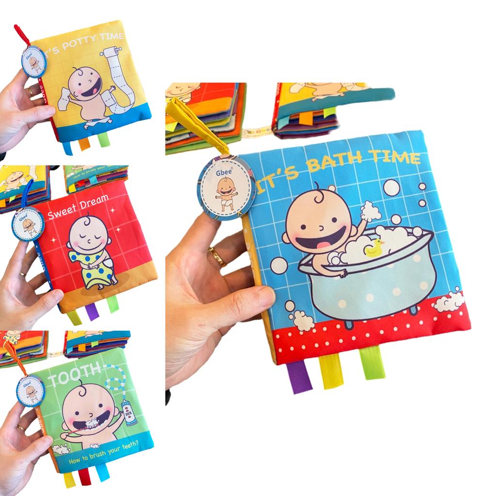 Books Soft Cloth Infant Toys Cognitive Early Educational Supplies Development
