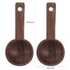 Wooden Measuring Spoon Elegant Walnut Teaspoon Coffee Accessories Wooden Spoon  Coffee Brewing