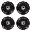 4 PCS Inline Skate Flash Wheel Roller Skate PU Wheels Replacement Skate Wheels 69mm