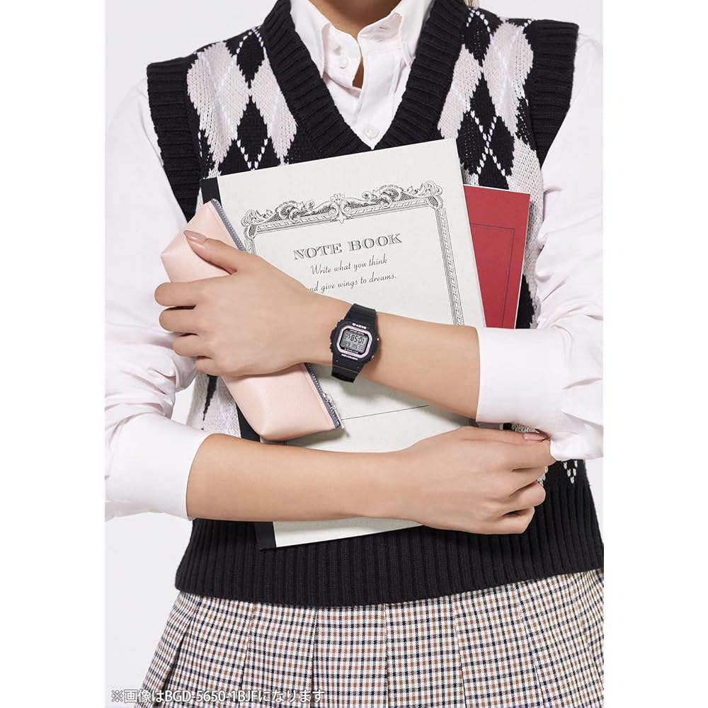 Casio Baby-G Solar Radio Watch BGD-5650-1JF Women's Black Resin Strap 20mm