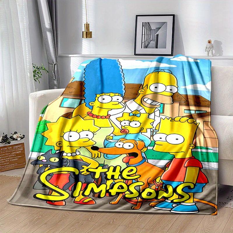 

1pc,The Simpsons Family Portrait Blanket Perfect for Home Decor, Couch Cover, Outdoor Use, Travel 150cmx200cm