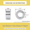 Thickened Aluminum Alloy Gasket: Round Shaft Bushing, Sleeve Washer, M6-M12.