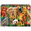 500 Piece Puzzle : Bonding : Wild Animals