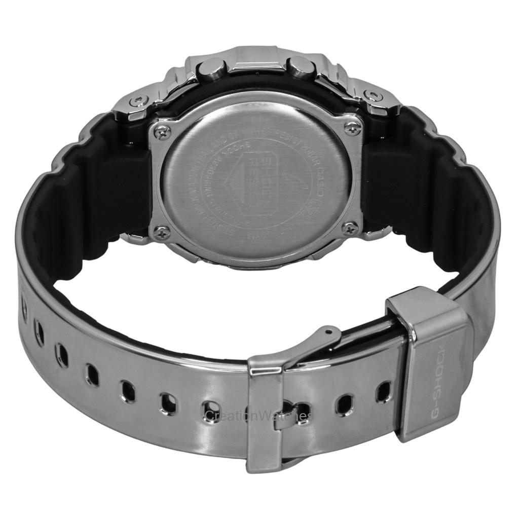 Casio G-Shock G-Steel Digital Fine Metallic Tough Silicone Strap Quartz GM-5600YM-8 200M Men's Watch
