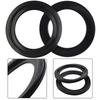 Toilet Flush Ball 2pcs 385311658 Accessories Black