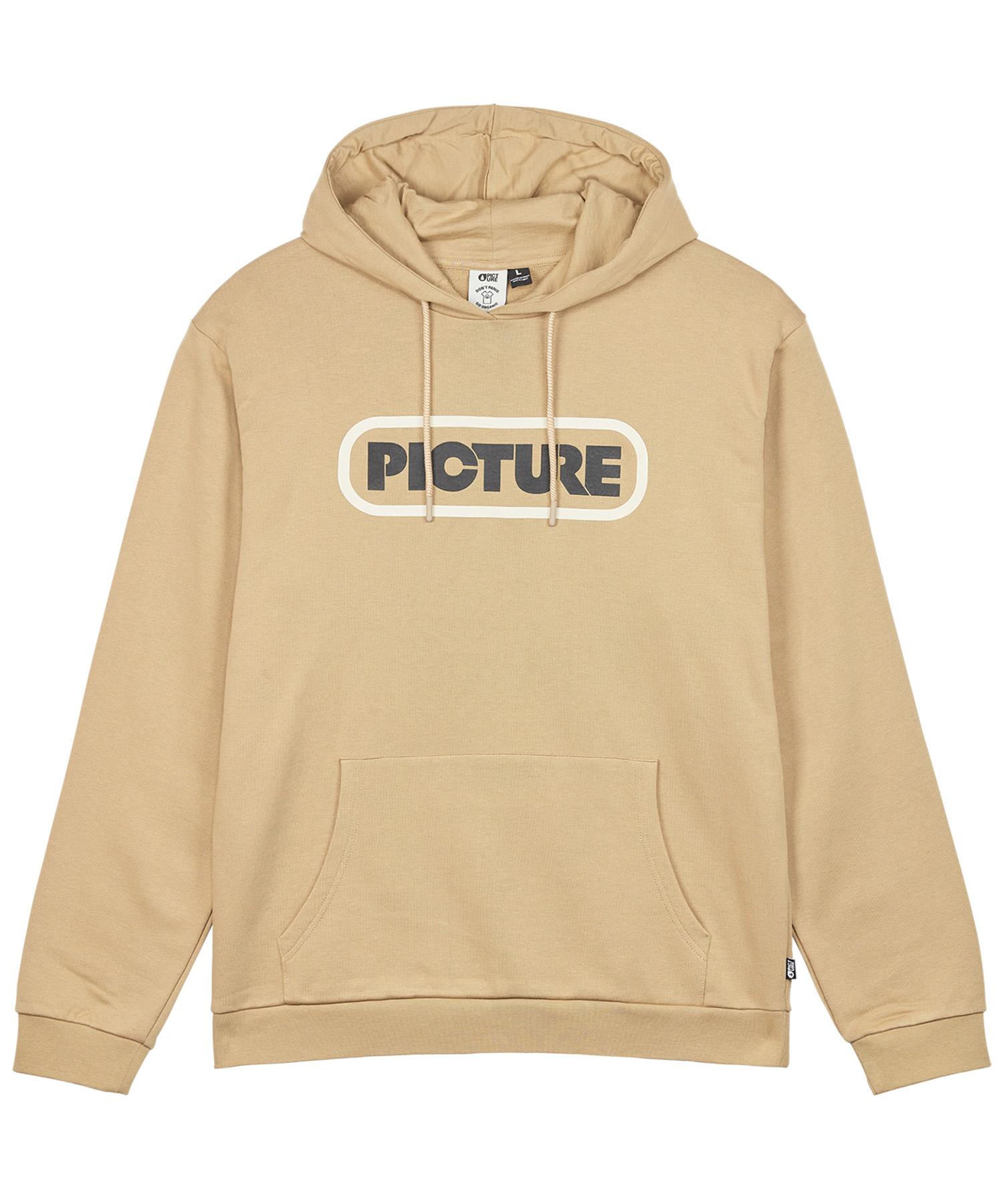 Picture Organic Clothing Millsbrook Hoodie (Darkstone) Darkstone/Large