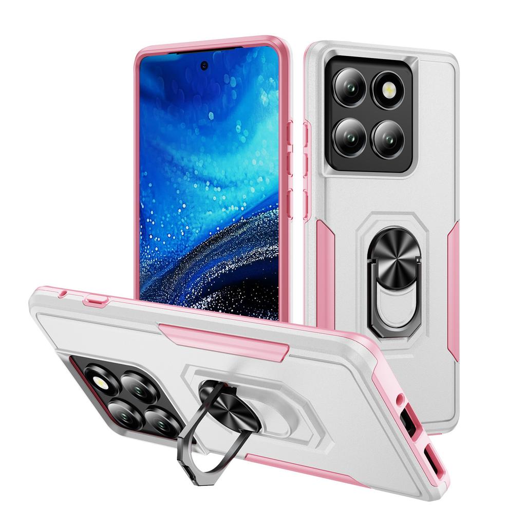 Capa de Celular com Suporte de Anel para Celular MOTO Edge 2 em 1 Capa de Celular Magnética