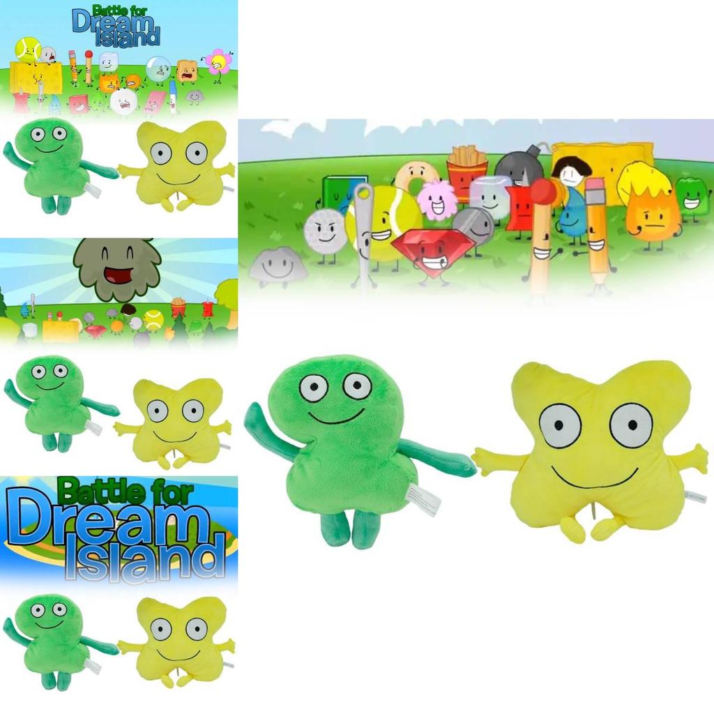 Battle For Dream Island Plush Figures Soft Adorable Stuffed Toy Collection For Kids