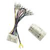 OTORAM 18 Pin (12 Wires) Conversion Connector Reverse Harness Reverse Coupler Audio Harness Fits