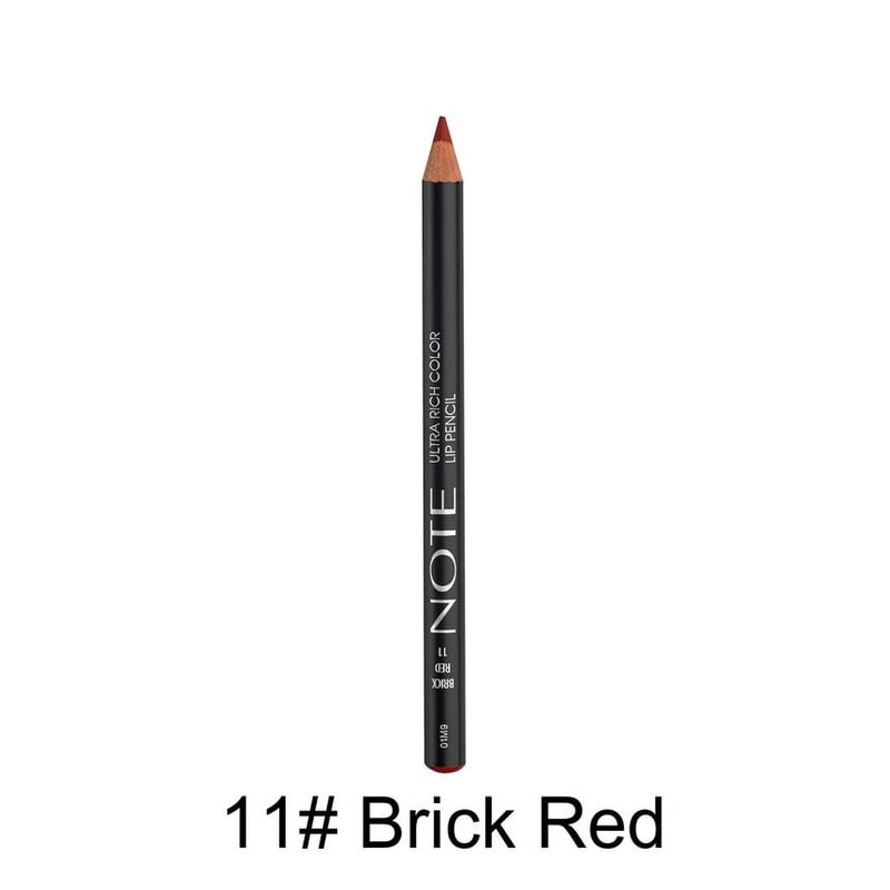 NOTE - Ultra Rich Color Lip Pencil - 9 Colors