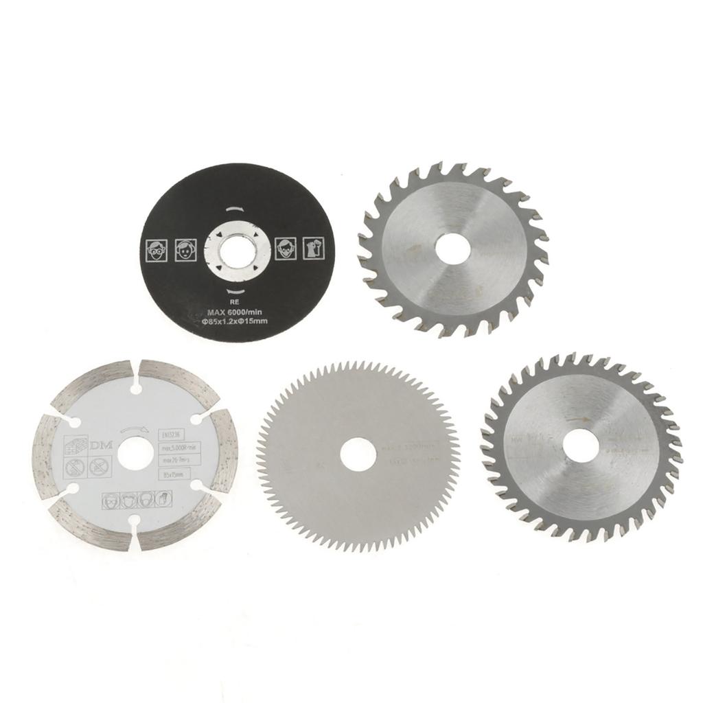5Pcs 85mm Inner Diameter 15mm Carbide Circular Saw Blade for Cutting Tool Hand Circular Saw Saw Blade 65mm B The Carbide Saw Blade Offers H