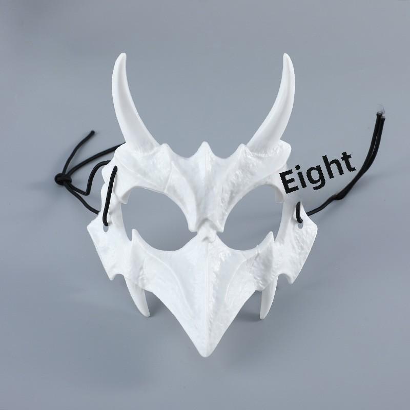 Kurato Mito Zweidimensionale Halloween Tiger Drache Gott Yasha Tengu Totenkopfmaske