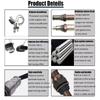 Car Front Rear Air Fuel Ratio Lambda O2 Oxygen Sensor 55488558 55489474 For Cadillac CT4 XT4 Chevy Silverado GMC Sierra 2.0L