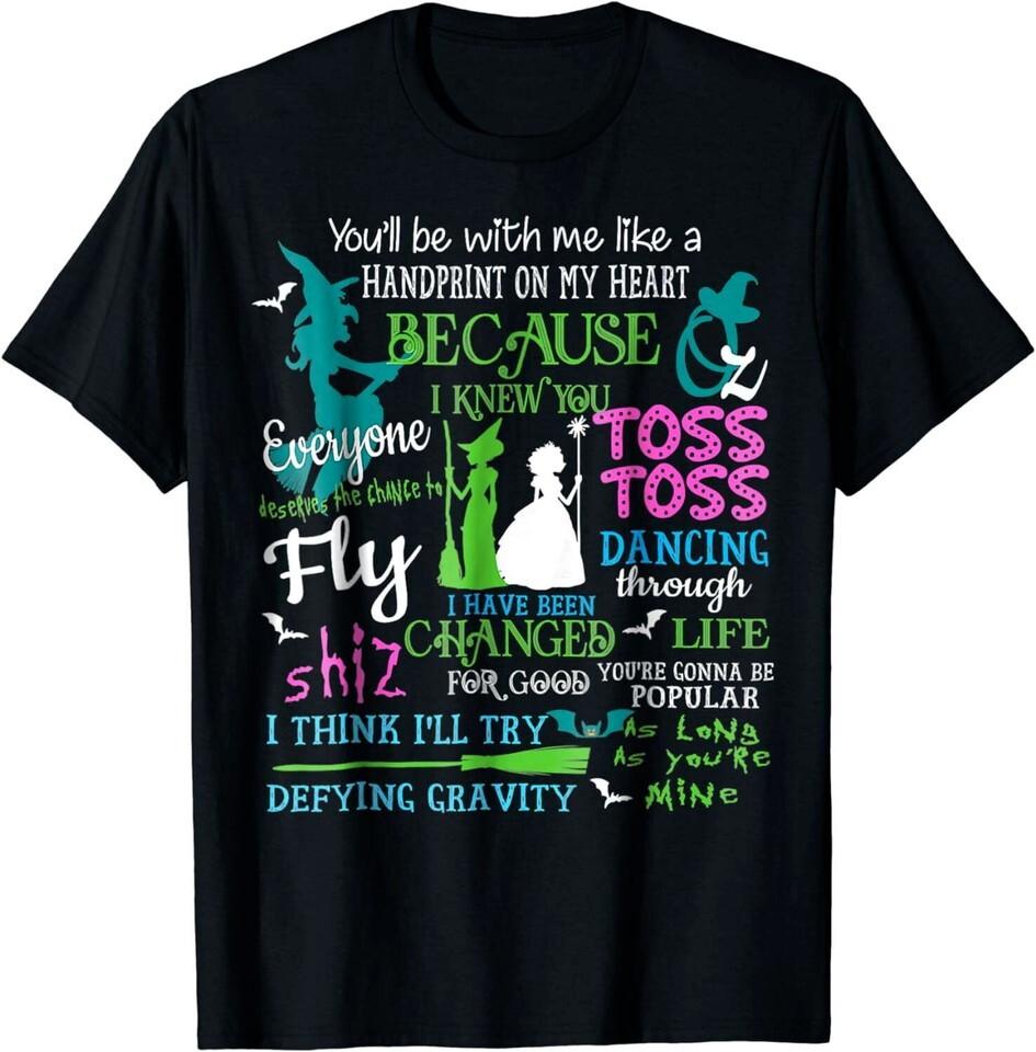 Halloween Wicked Musical T-Shirt Unisex T-Shirt S