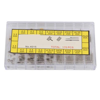 Sada náhradního nářadí pro opravu nástavce hodinek + korunky s krabičkou