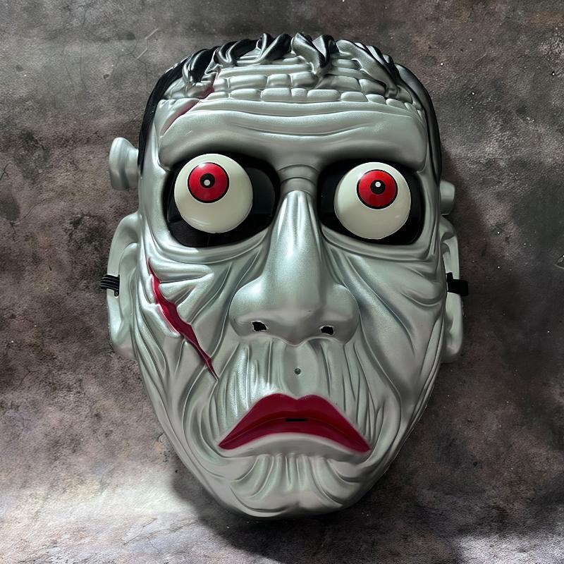 Horror Mask Role Play Comfortable And Breathable Halloween Dress Up Cosplay Props Grimace Mask Horror Props