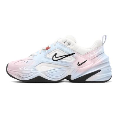 M2K Tekno Black Powder Era Top Grain Cow Leather Cushioning Slip Resistant Cushioning Slip Resistant Low Top BQ3378-100(Team404-)