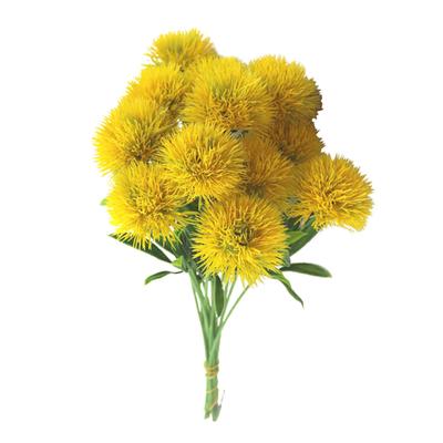 10Pcs Artificial Dandelion Flower Arrangement Wedding Party Desktop Office Decor