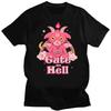 Satan Demon Graphic T Shirts Vintage Streetwear Men Women Harajuku Short Sleeve Cotton Oversized Versatile Fashion Unisex Tops