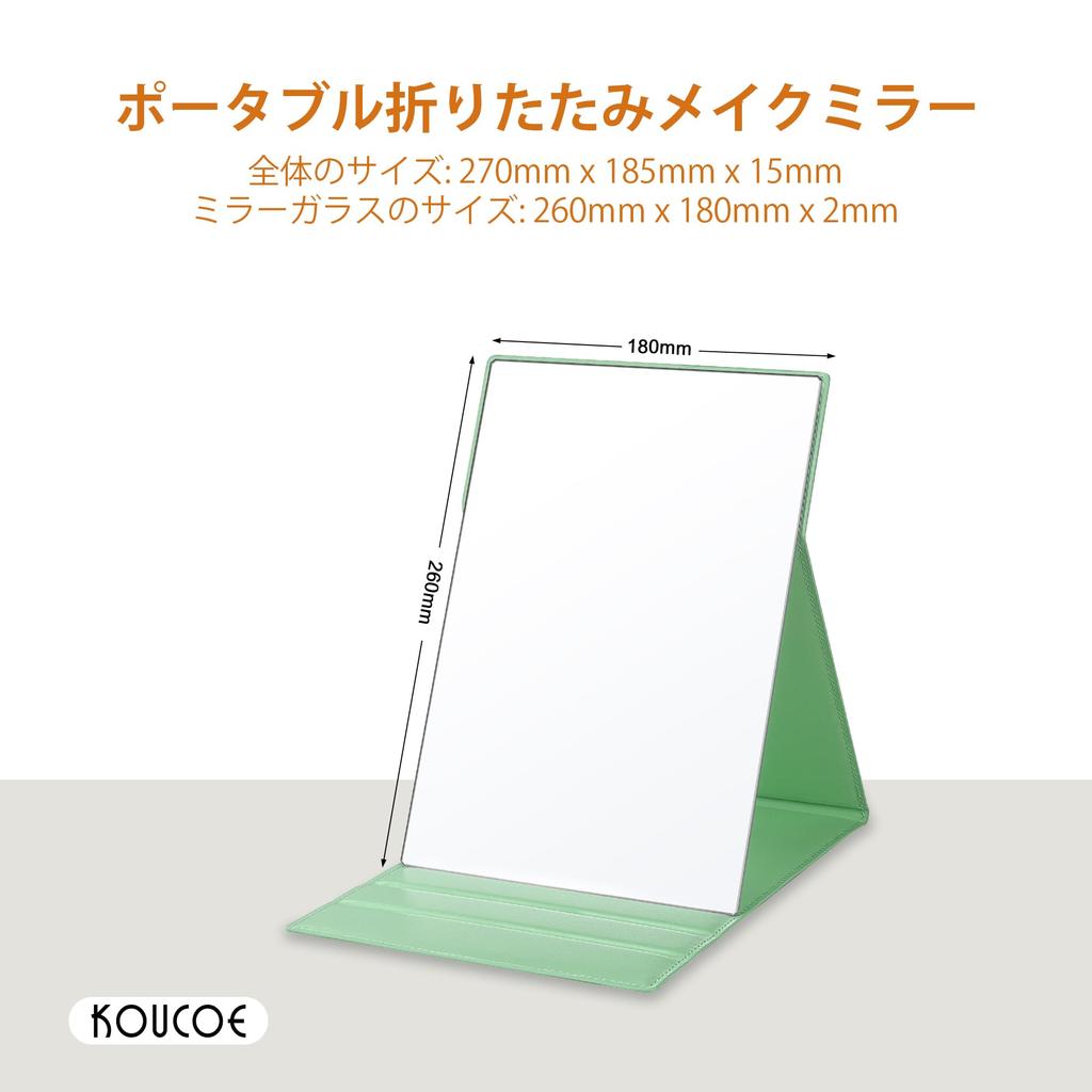 Spiegel Tischspiegel Biegeständer Spiegel Tischspiegel Schminkspiegel Spiegelschrank Spiegel Puder-Spiegel Tragbarer Spiegel Tag KOUCOE Stilvoller Tisch