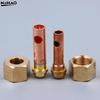 1/2PCS QQ 150A Welding Torch Power Cable Connector 8/10mm Nut, Efficiently Repair And Maintain Your Torch With This Connector