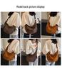 Autumn & Winter Korean Style Versatile Tote Bag - Trendy Large Capacity Dumpling Crossbody Shoulder Bag