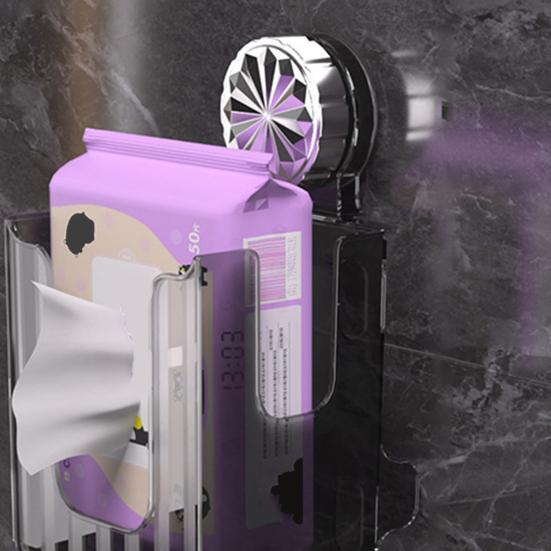 Wall Mount Wipes Storage Box Paper Dispenser Strong Load-bearing Transparent
