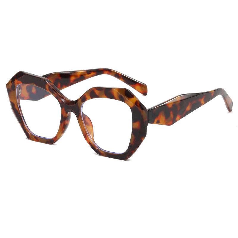 Polygon Shape Women's Style Sunglasses Euro-American Style Sun Glasses for Men Fashionable Model Show Sun Glass Women