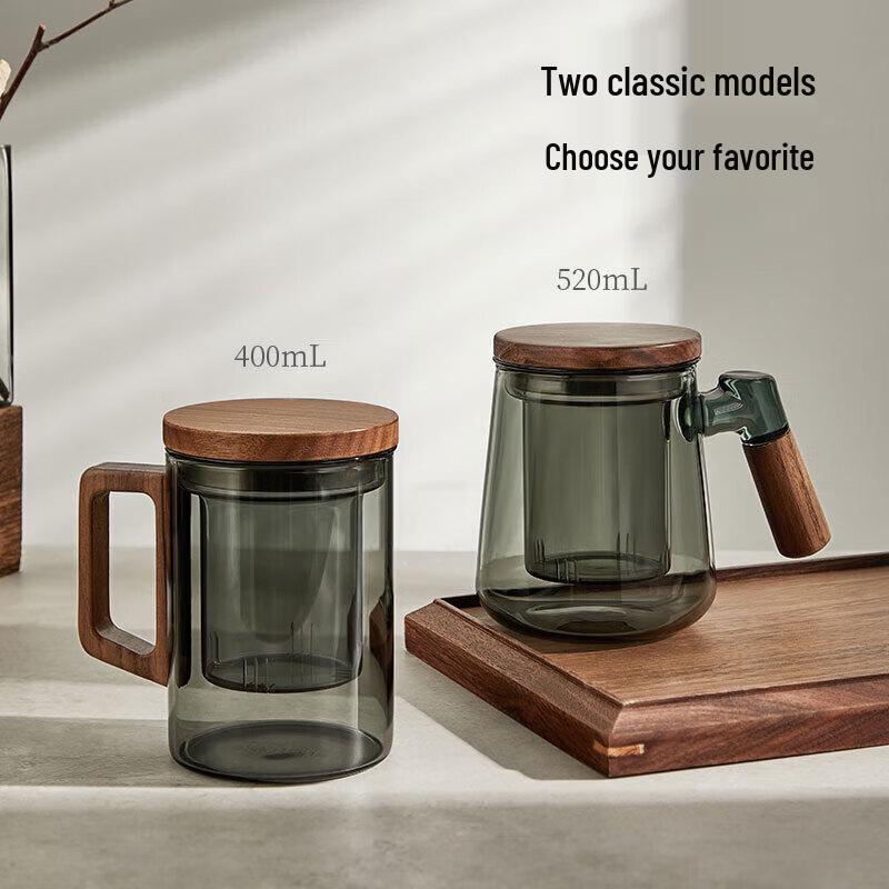 Fuguang High Borosilicate Glass Tea Infuser Cup