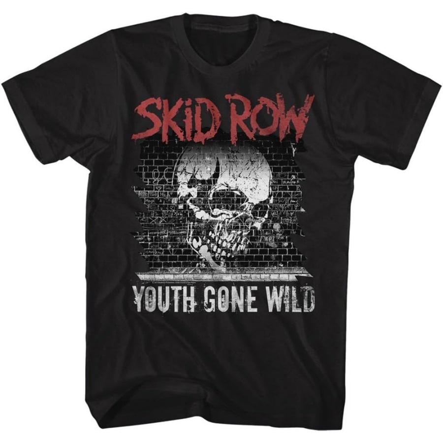 A&E Designs Футболка Skid Row Youth Gone Wild Граффити Черная футболка XXXXXL разноцветный