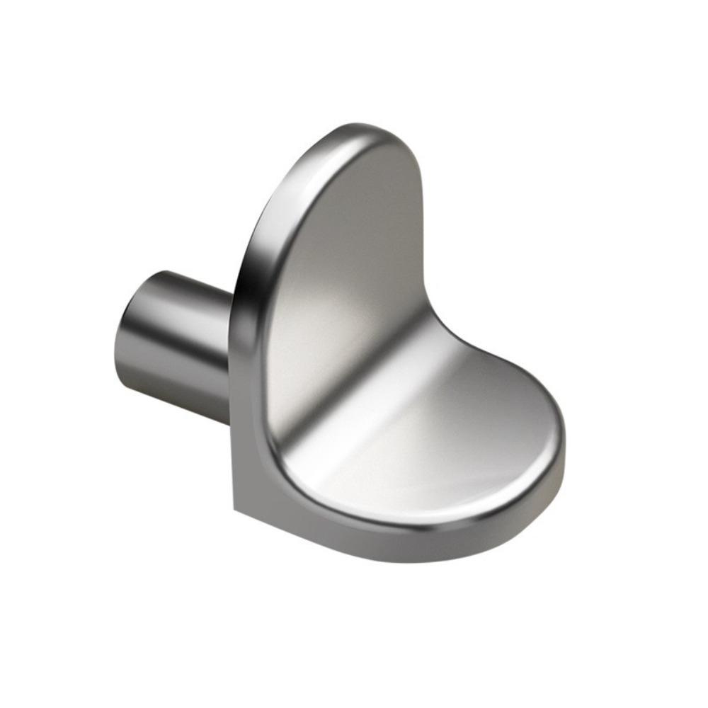 20pcs Hot Sale 5mm Shelf Support Studs L-Shaped Thickened Tray Support Alloy Durable Panel Support Wooden Glass Boards 20pcs