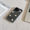 Epoxy three-dimensional pearl butterfly is suitable for Apple 15 mobile phone case 14ProMax new iPhone13 creative 12 women