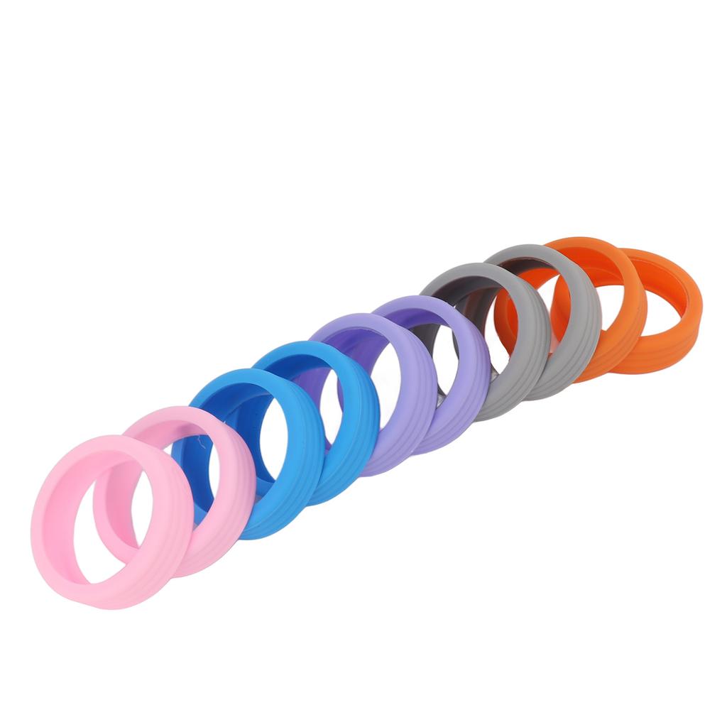 Gepäckräderabdeckung Silikon Geräuschreduzierung Stoßdämpfung Bunt Weich Koffer Räder Schutz