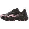 New LPL X LiNing Cat Paw Lite3 Slip Resistant, Abrasion Resistant, Lightweight Low Top Casual Shoes Women's Black Pink AGCV398-1
