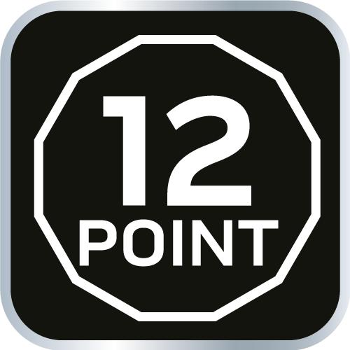 Oil filter cap 76 mm, 12-point