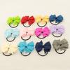 Bow Tie Rope Hair Accessories Hair Band Grosgrain Ribbon Bow Girls Children's Cute Elastic Hair Band
