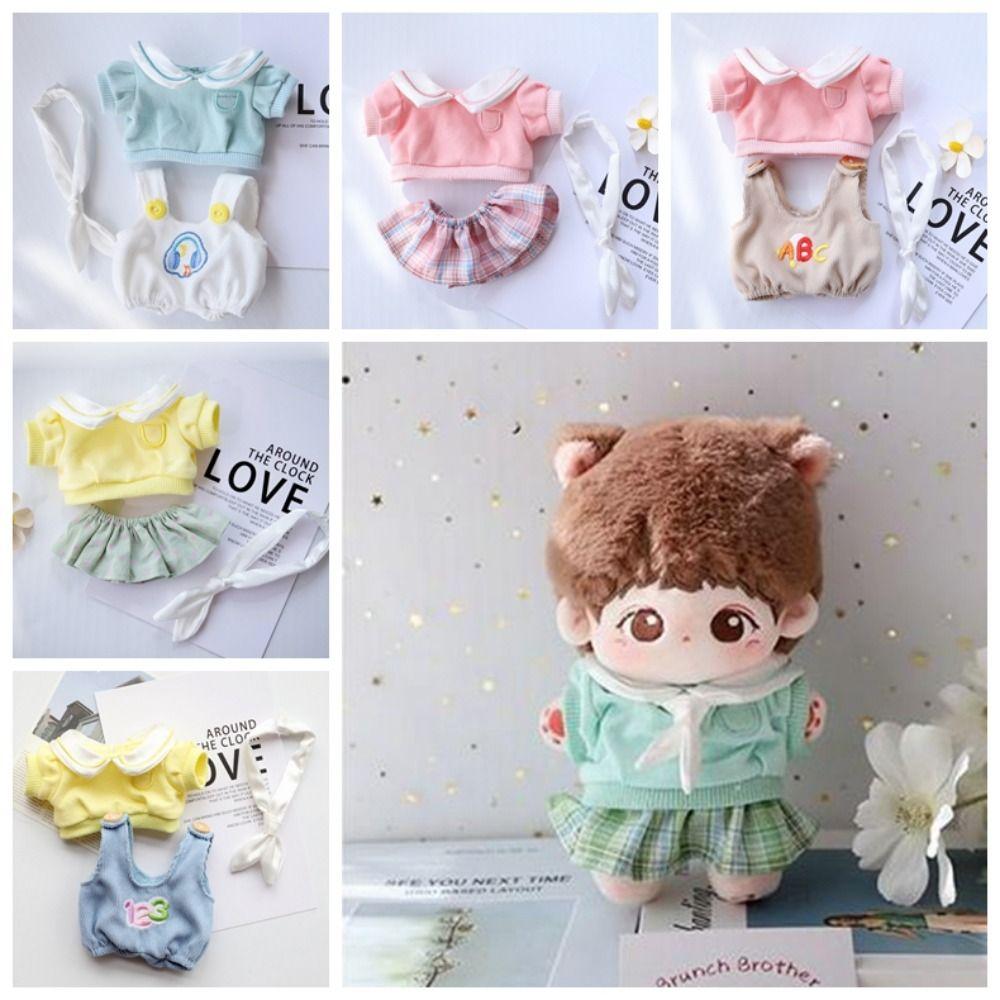 

Bow Tie 20cm Cotton Doll Dress Hoodies Plush Toy Clothes Cotton Doll Clothes Children s Gift