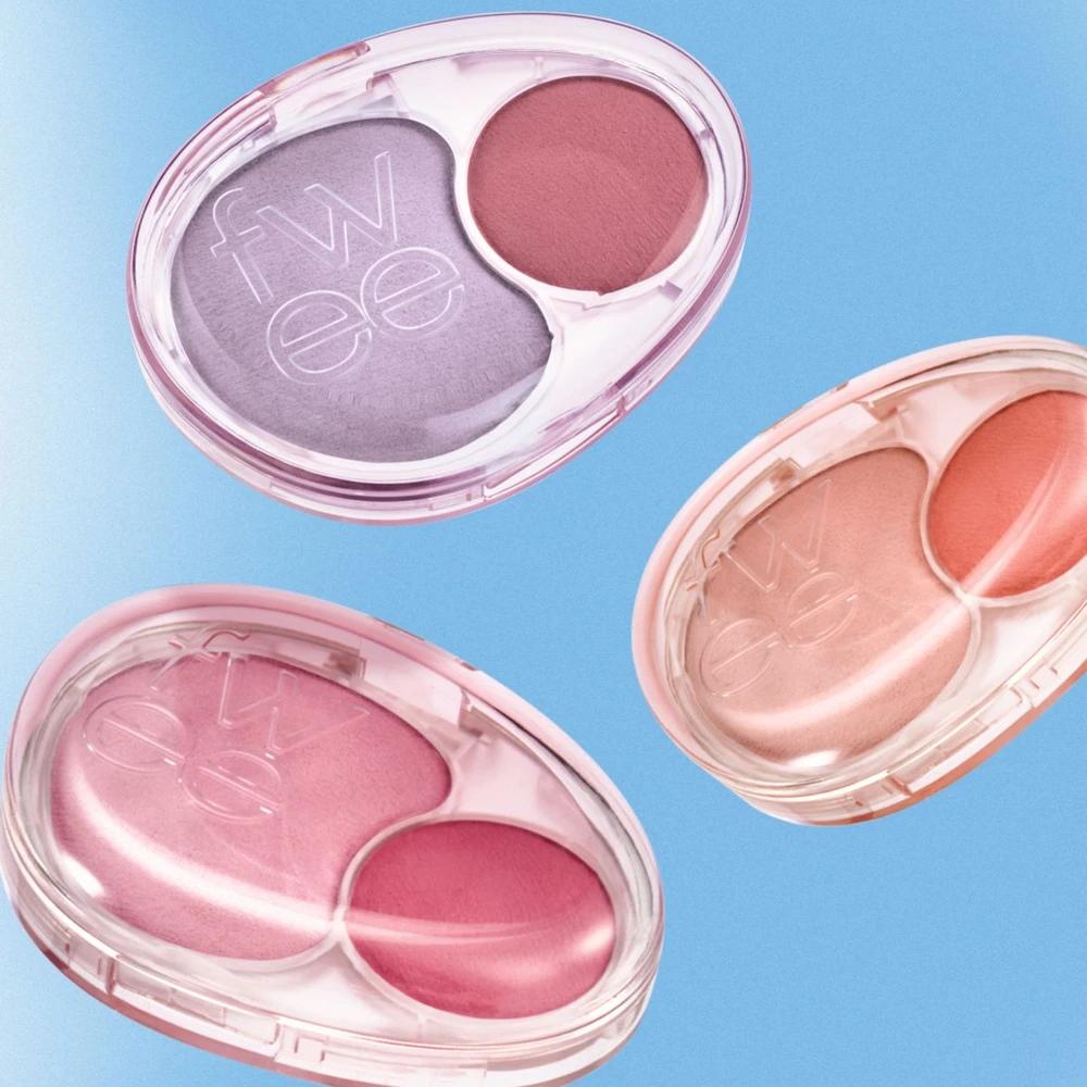 Pure Mellow Dual Blusher (12 Colors) PK01 Love Me High Key
