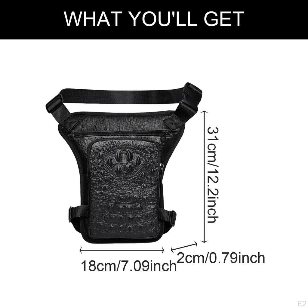 Bolsa Estojo Passeio de Motocicleta Mochila Transversal Pochete de Cintura Quadril para Acampamento de Pescadores