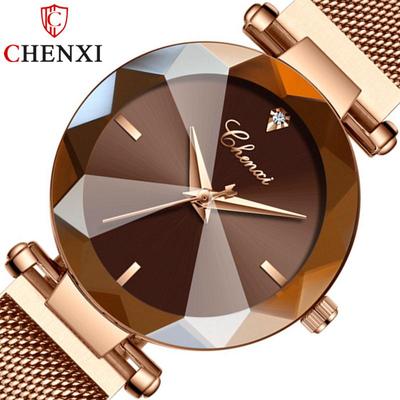Nuovo orologio da donna di lusso di marca TOP con scatola Orologio da donna alla moda con cinturino in maglia Orologi al quarzo da donna