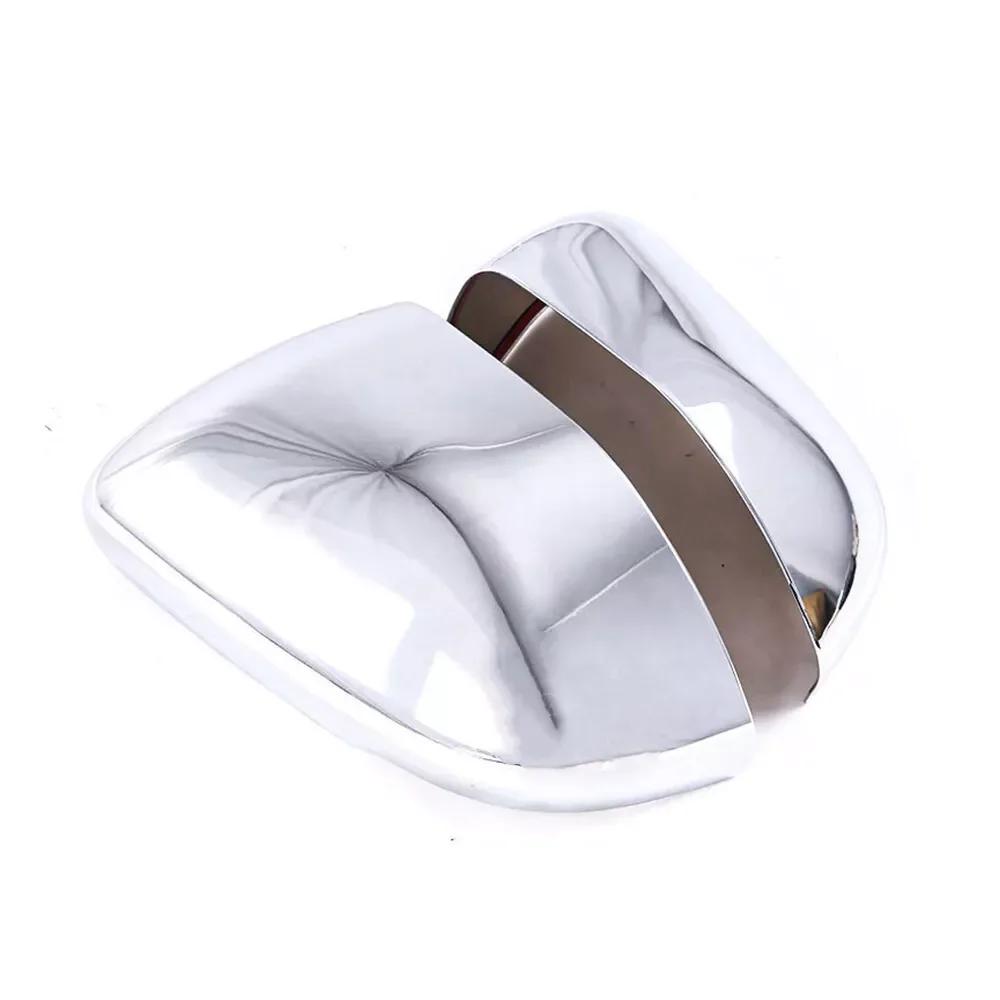 

Для LHD Ford Explorer 2020-2025 Наклейка на автомобиль Крышка бокового зеркала заднего вида Накладка на крыло Внешняя дверь Корпус заднего вида Отделка из углеродного волокна серебряный