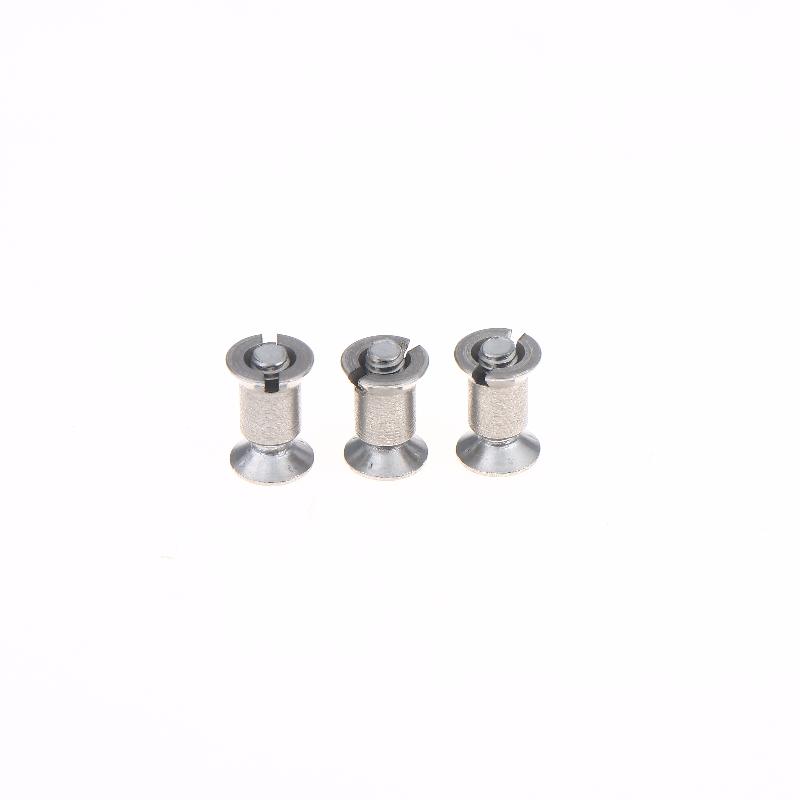 

3/6Pcs Trident Screw Set Universal M3 10.5Inch X 1/4Inch Nab Hub Take Up Reel Screw Set 3pcs