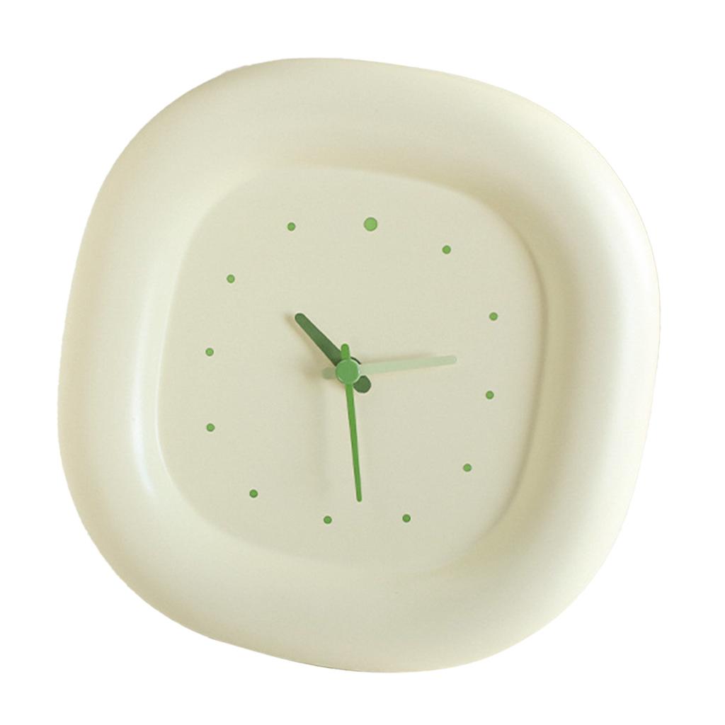 Niedliche minimalistische, modische Multifunktions-Wanduhr mit Geräuschlosigkeit – ideal für Wohnzimmer, Schlafzimmer oder Büro