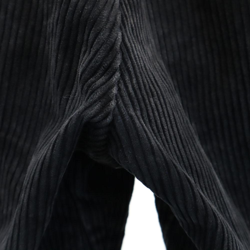 OLD 80s Vintage Black Corps Corduroy Pants Black Logger Pants Men's Used