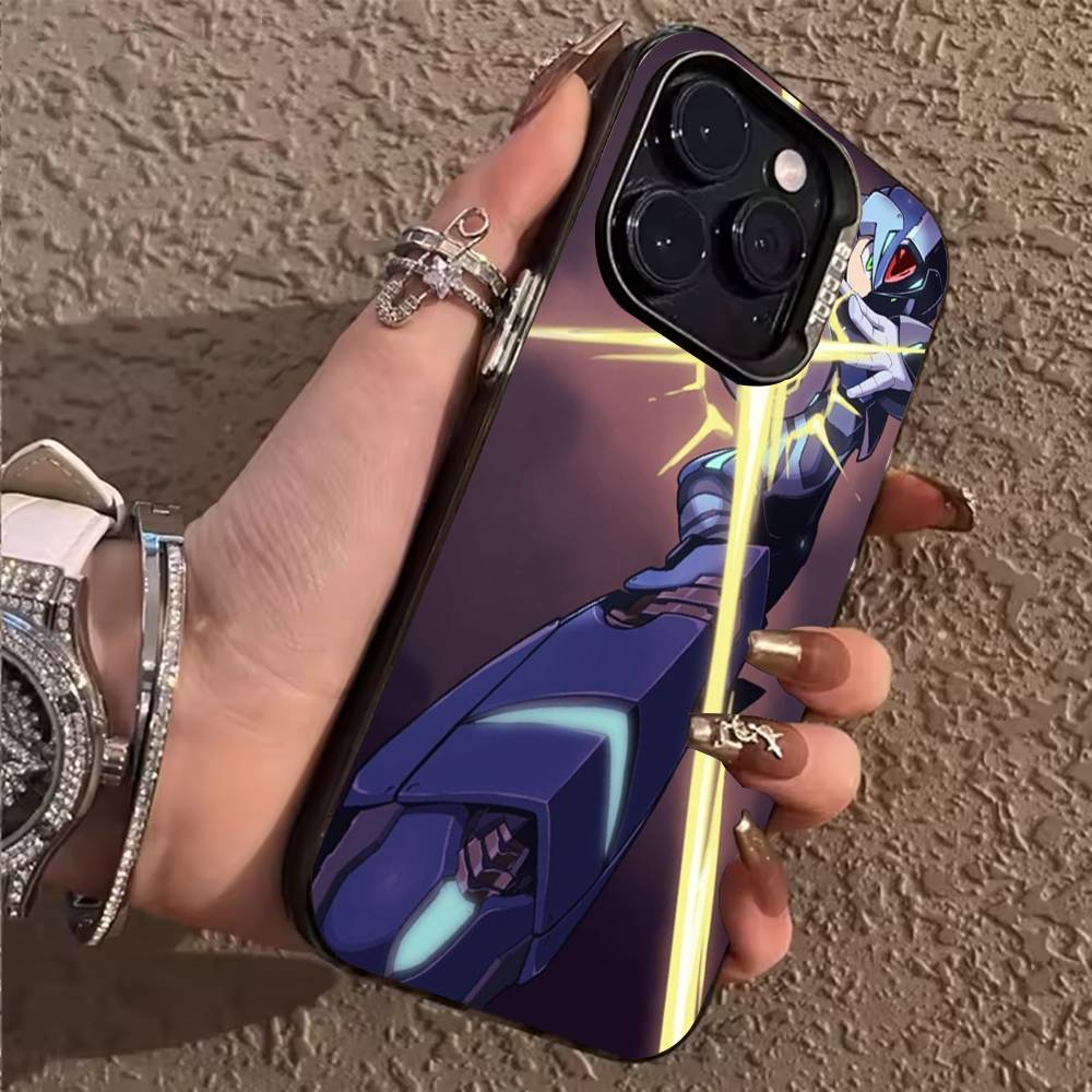 M-Mega Man S-Star Force Phone Case For iPhone 17,16,15,14,13,12,11,Pro,MAX,Plus TPU Soft To Skin-friendly Cover