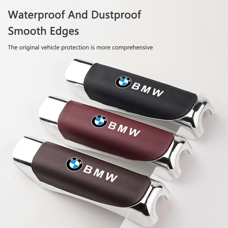 ABS Leather Car Handbrake Cover For BMW M F20 F30 G20 F31 F34 F10 G30 F11 X3 F25 X4 M4 1 3 5 7 Series X1 X3 Auto Accessories ZCY6